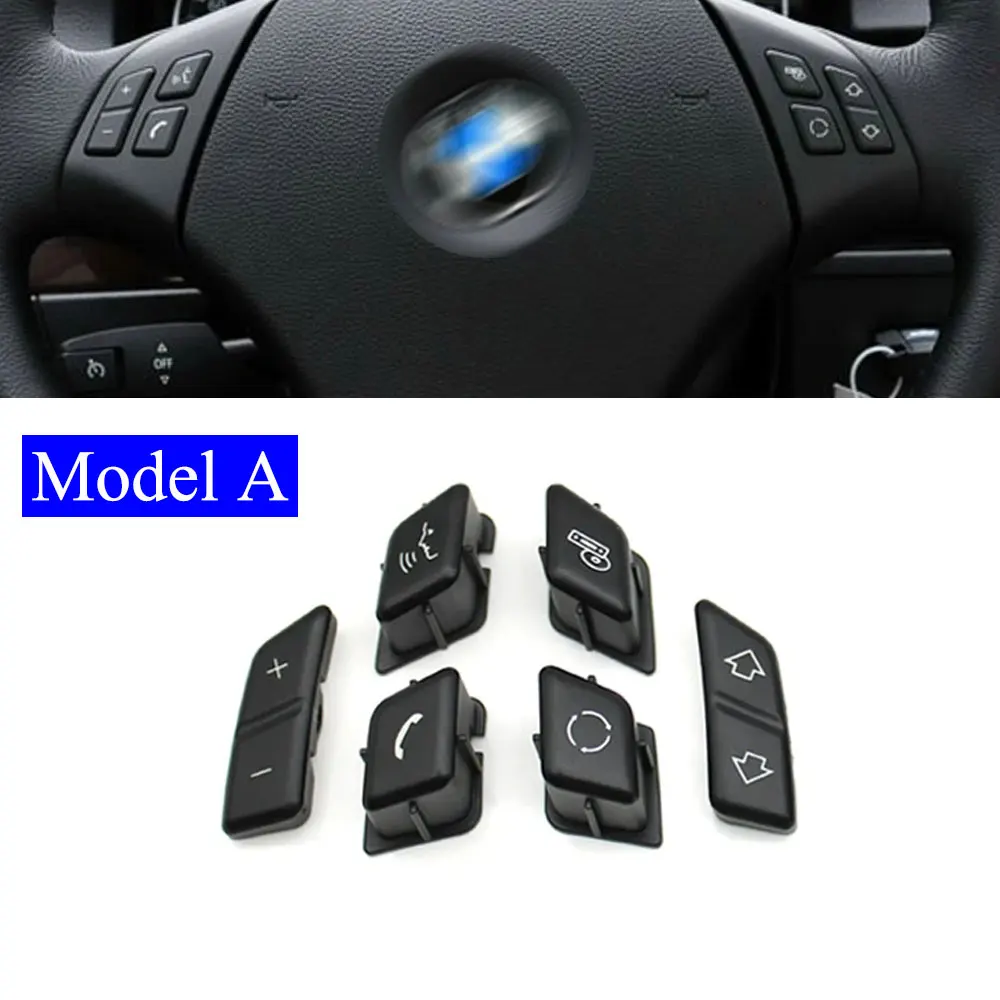 Multifunction Steering Wheel Button Control Switch Key Cover Set For BMW 3 Series X1 E90 E91 E92 E93 E84 61316959893 61316959894