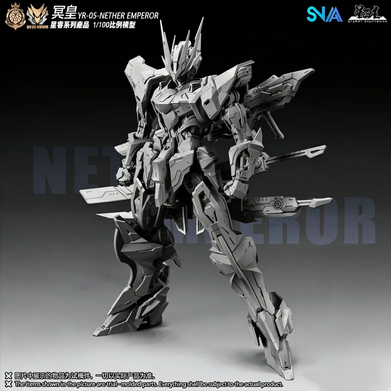 

Новое поступление 1/100 Snaa Soul Of The Dark Night Hades Royal Series, отечественная оригинальная шарнирная модель Mecha, комплект, фигурка для дисплея