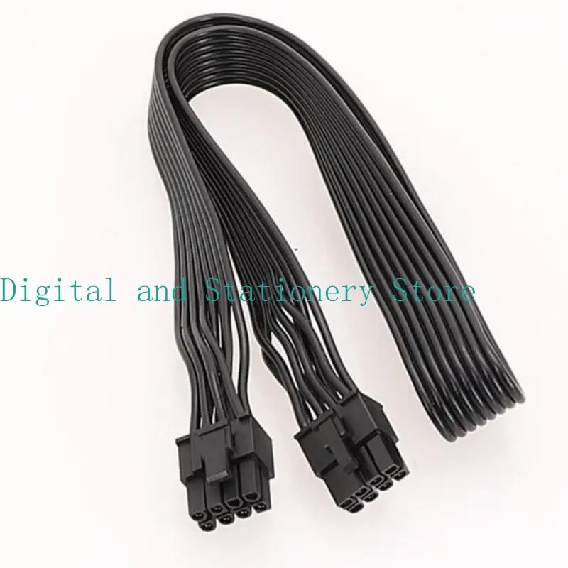 

652F PCIe 8Pin Male to 8Pin (6+2) Male Cable PCIExpress 8Pin CPU or GPU Power Graphics Card Cable for Graphics Card