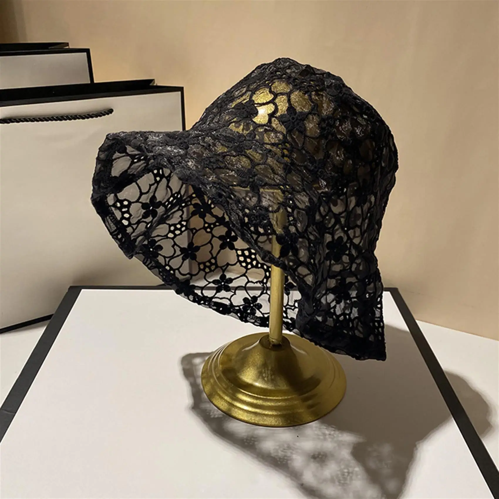 Sun Hats Outdoor Hat Lace Summer Breathable Shade Fisherman Hat Women Hat Beach Hat