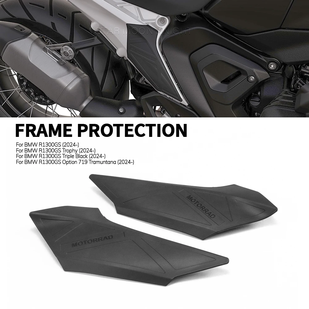 

New Motorcycle Accessories Frame Protectors Bumper Frame Protection Guard Cover For BMW R1300GS R 1300 GS 2024-