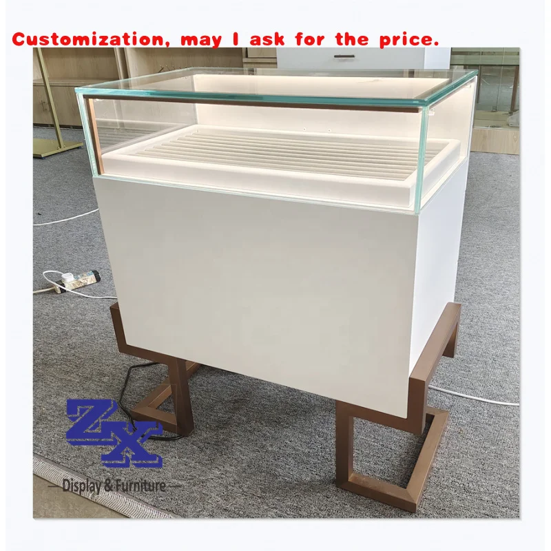custom.High End Jewelry Cabinet showcase With Drawers Jewelry Display Furniture