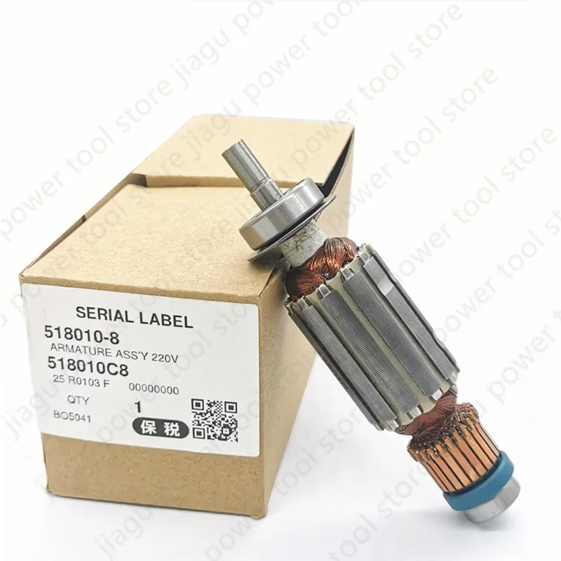 

220V-240V ARMATURE Rotor Replace For Makita BO5030 BO5031 BO5041 BO5040 518010-8 Sander