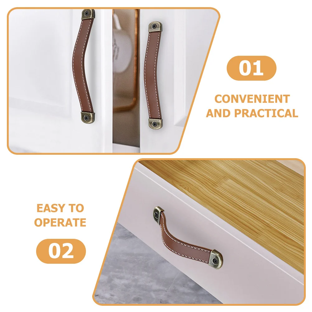 6 قطعة مقبض يسحب درج لخزانة الملابس خزانة مشروبات خزانة خذاء خزانة الكتب استبدال تسحب #6