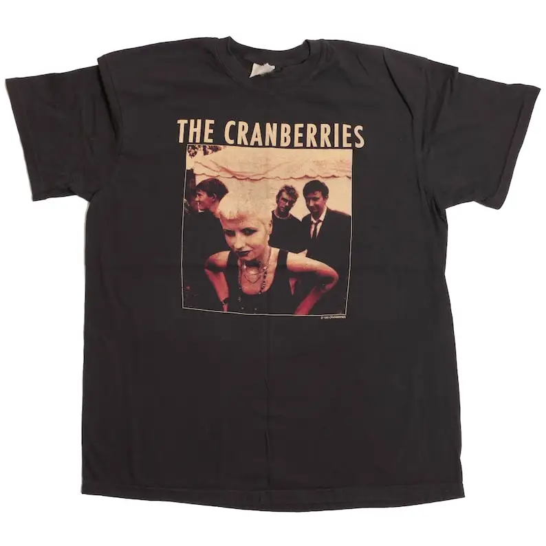 The Cranberries Band Tee Shirt No Need To Argue Linger Zombie New Wave Alternative Rock Pop Radio Band Shirt 100% Heavyweight Co