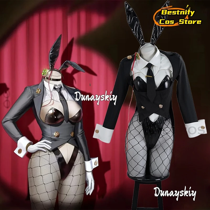 

Ade: Agent Bunny NIKKE Cosplay The Goddess of Victory NIKKE Costume {Bestnify Cos}Bunny Outfit For Women Girls HalloweenDisguise