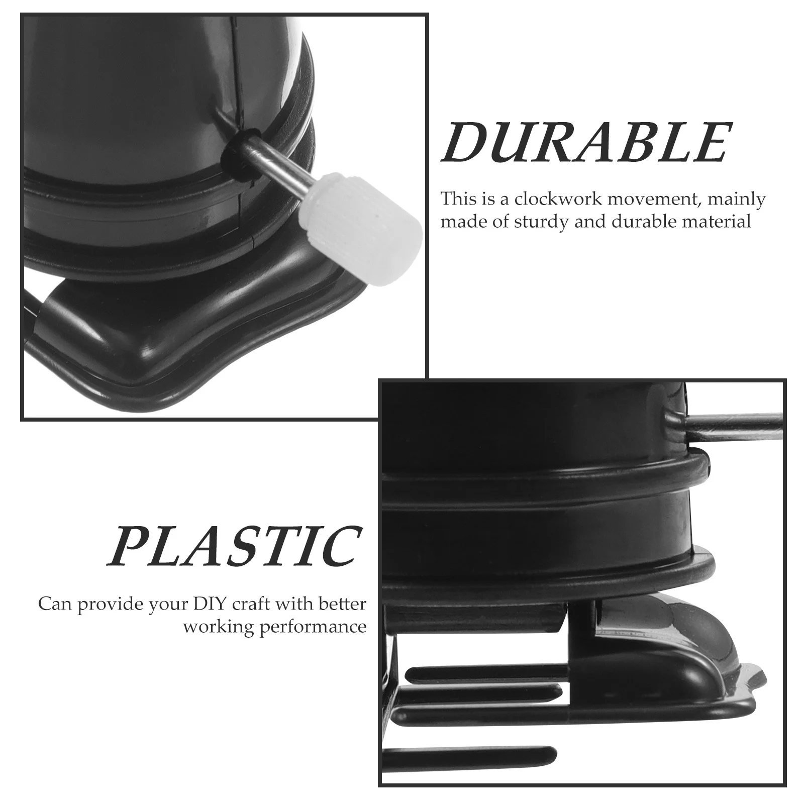 

6pcs Windup Robot Movement For Clay Craft Diy Accessories Mini Clockwise Replacement Parts Plaything Handmade Supply