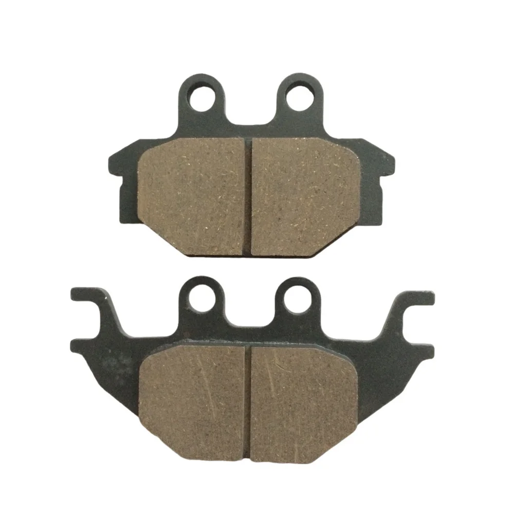 Black Dinli ATV Quad Motorcycle Brake Pads for KAWASAKI ALFER APACHE CAGICA DERI DINLI EXPLORER