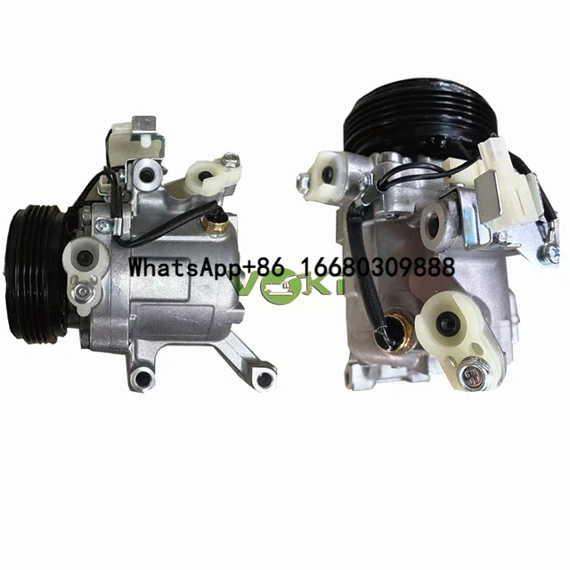 AC Compressor 447280-3150  447260-5820 SV07C For Passo 1.0 1.3 Daihatsu 6PK