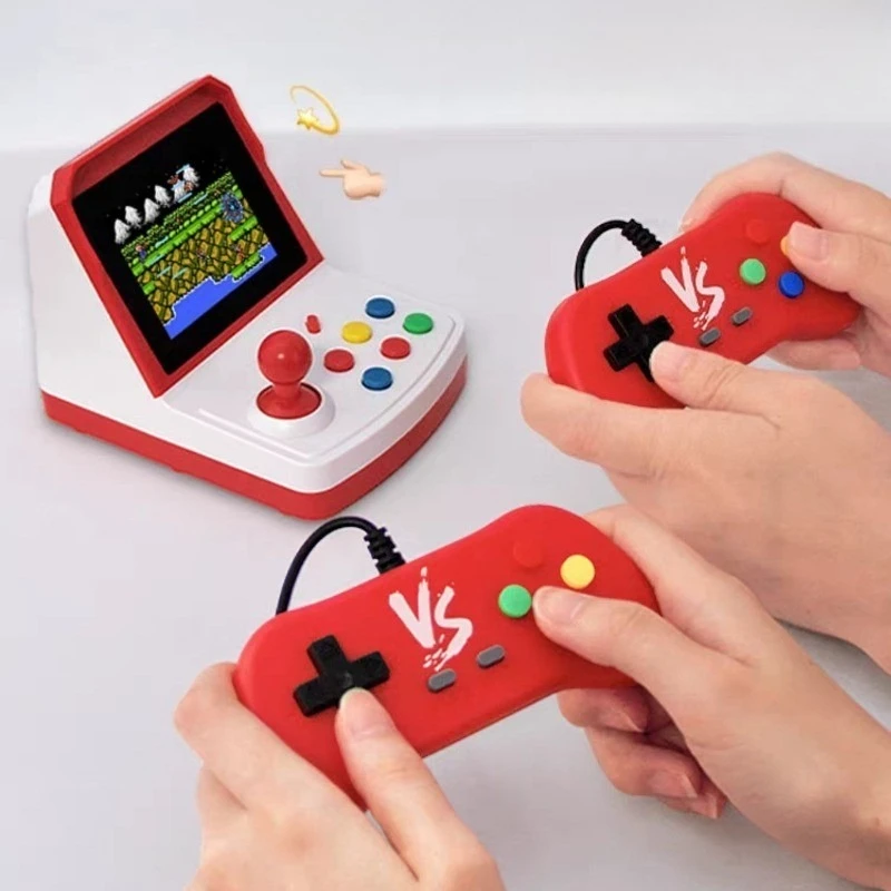 

2 Player Mini Game Machines Built-in 1000 Classic Games Portable Game Machine Adults Fun for Family Party Children Birthday Gift