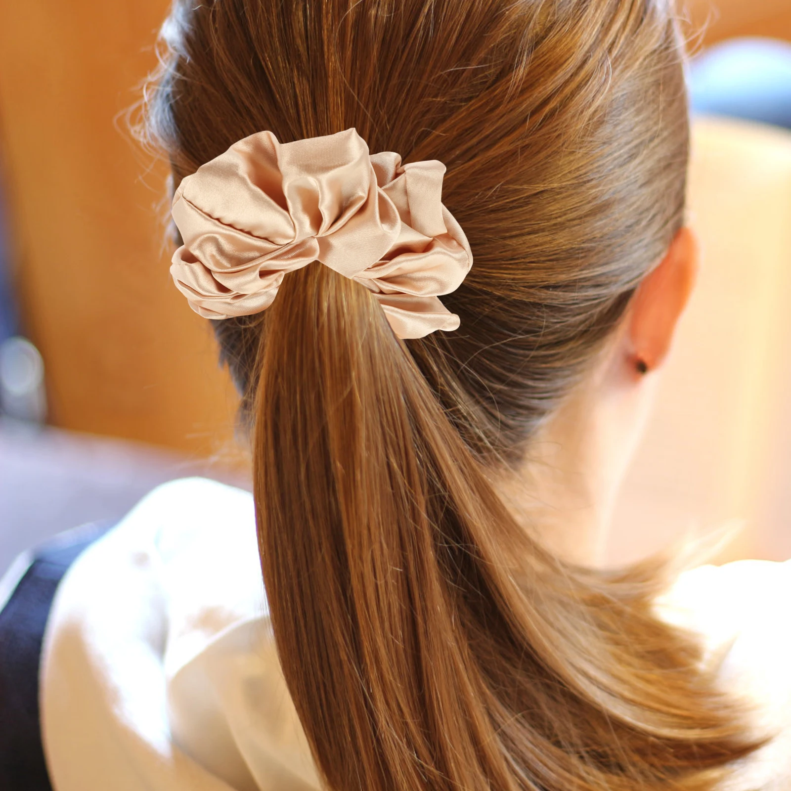 

3 pcs Tie Silk Accessories Elastic Scrunchies Hair Scrunchies For Girls Fabric Women Cute Hair Bands Decorative Girls