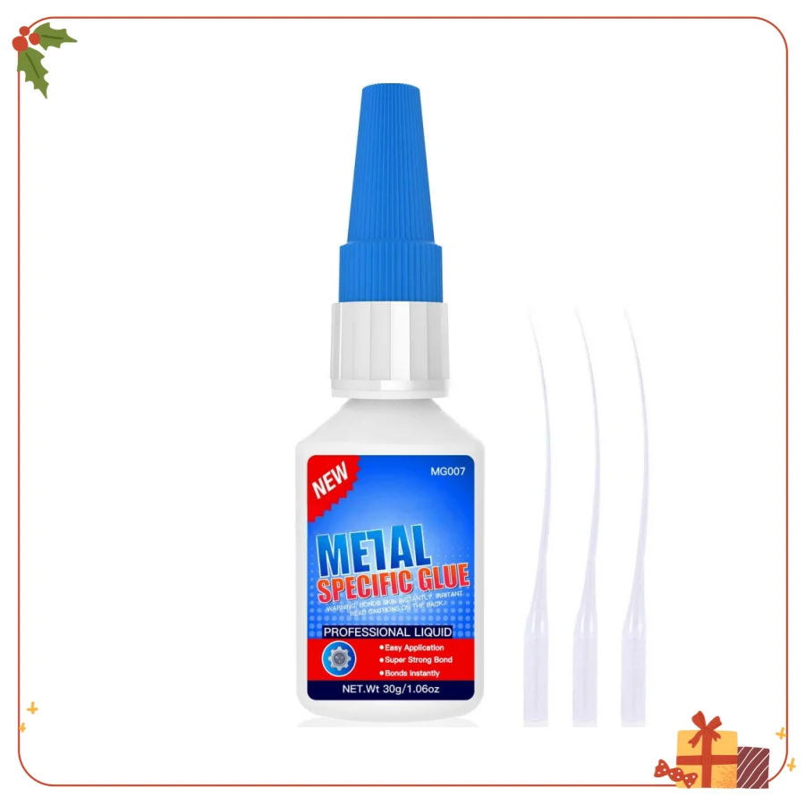 

30 г клей для металла — быстрый набор 15 с, промышленный клей для ремонта нержавеющей стали, алюминия, автомобилей с насадками