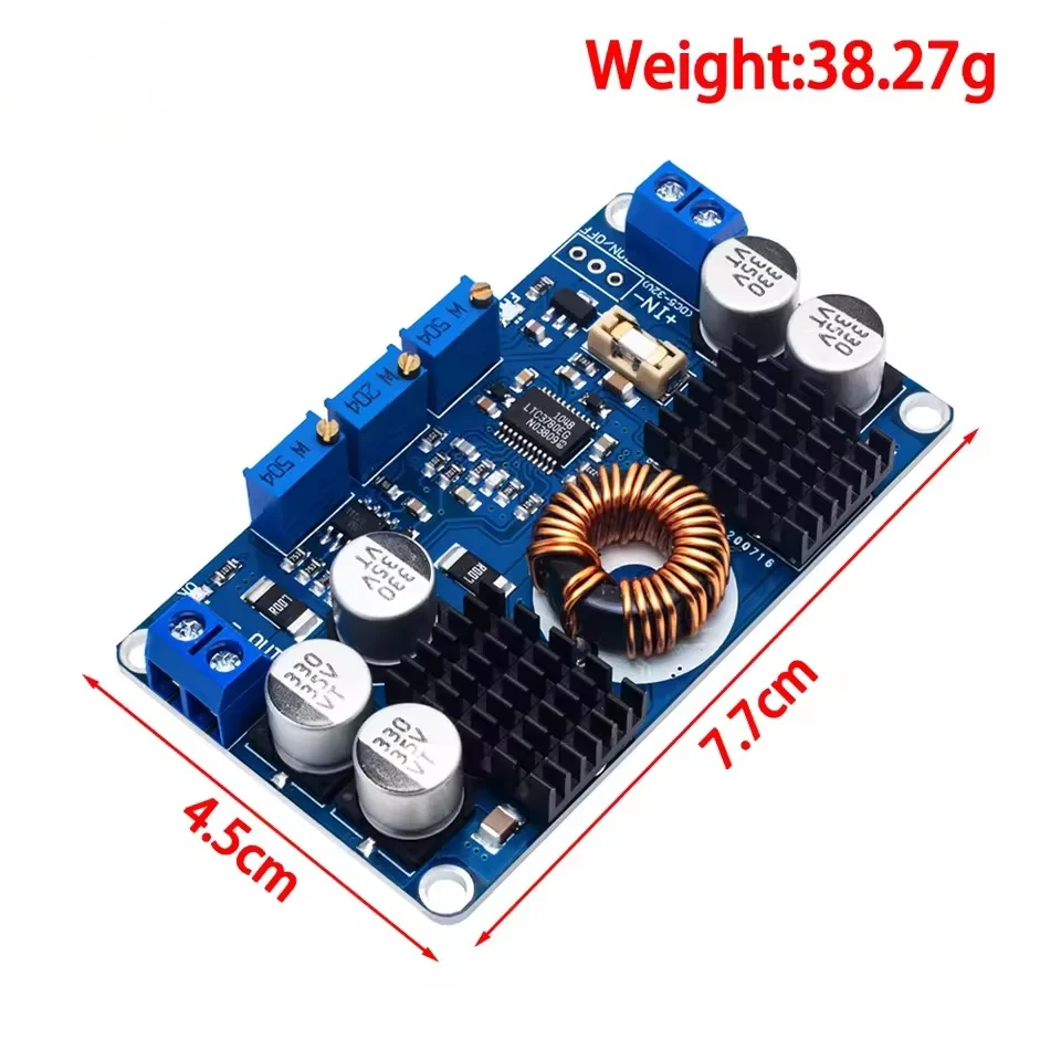 WOJO LTC3780 DC-DC 5-32V to 1V-30V 10A Automatic Step Up Down Regulator Charging Module Power supply module
