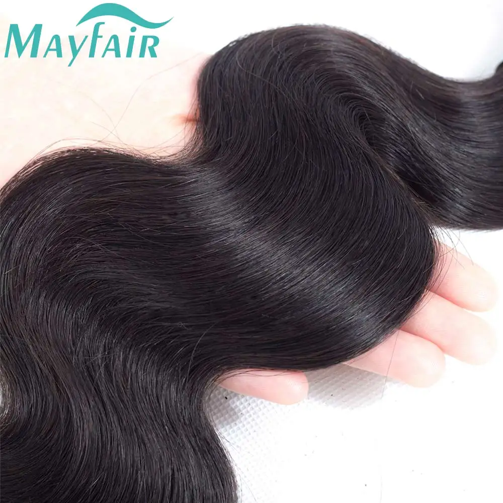 Virgo 32 Inch Body Wave Human Hair Bundles with Closure 13x4 hd Lace frontal with Bundles 4x4 Closure With Human Hair Bundles