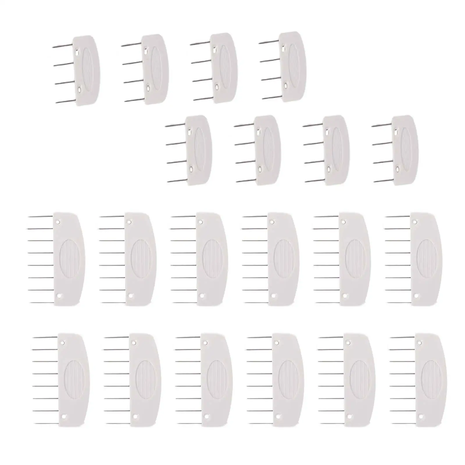 20pcs Knitting Blocking Comb Set for Blocking Knitted Scarves, Sewing