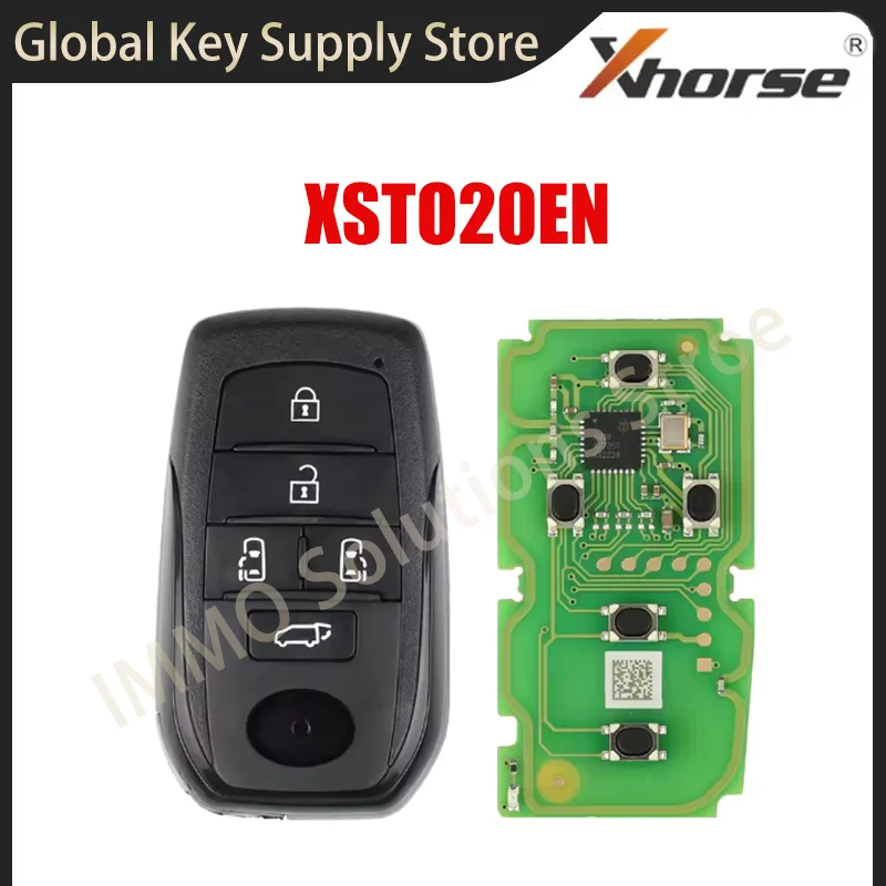 Xhorse XSTO20EN Smart Key TOY.T XM38 Smart Key For Toyota With 5 Buttons