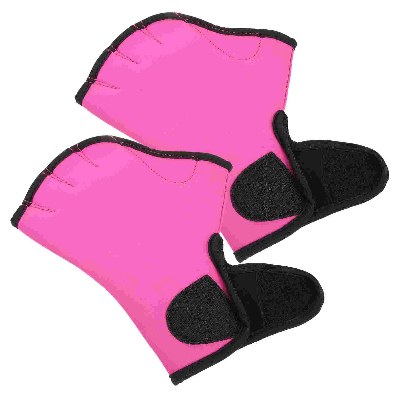 Gloves for Men Workout Swimming Hand Paddles Protection Sports Training Pink Supplies Hands Man Fitness