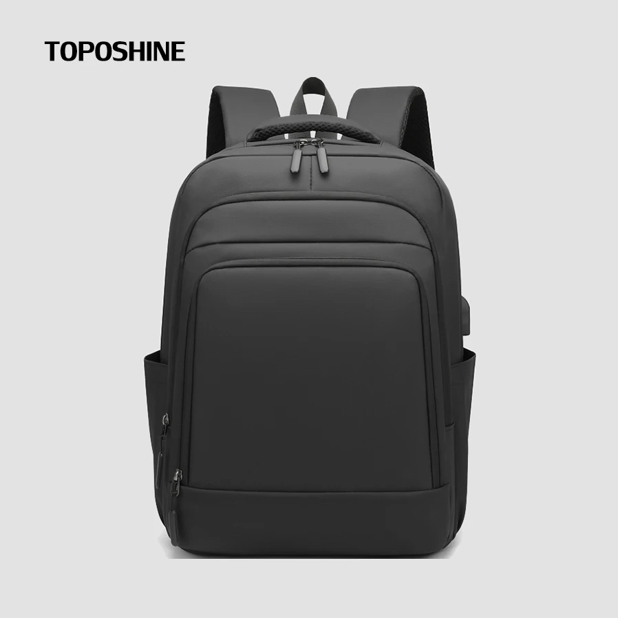 Toposhine Schoolbag Male High School Good Quality Students Backpack College Student Backpack Male Simple Outdoor Sports Rucksack