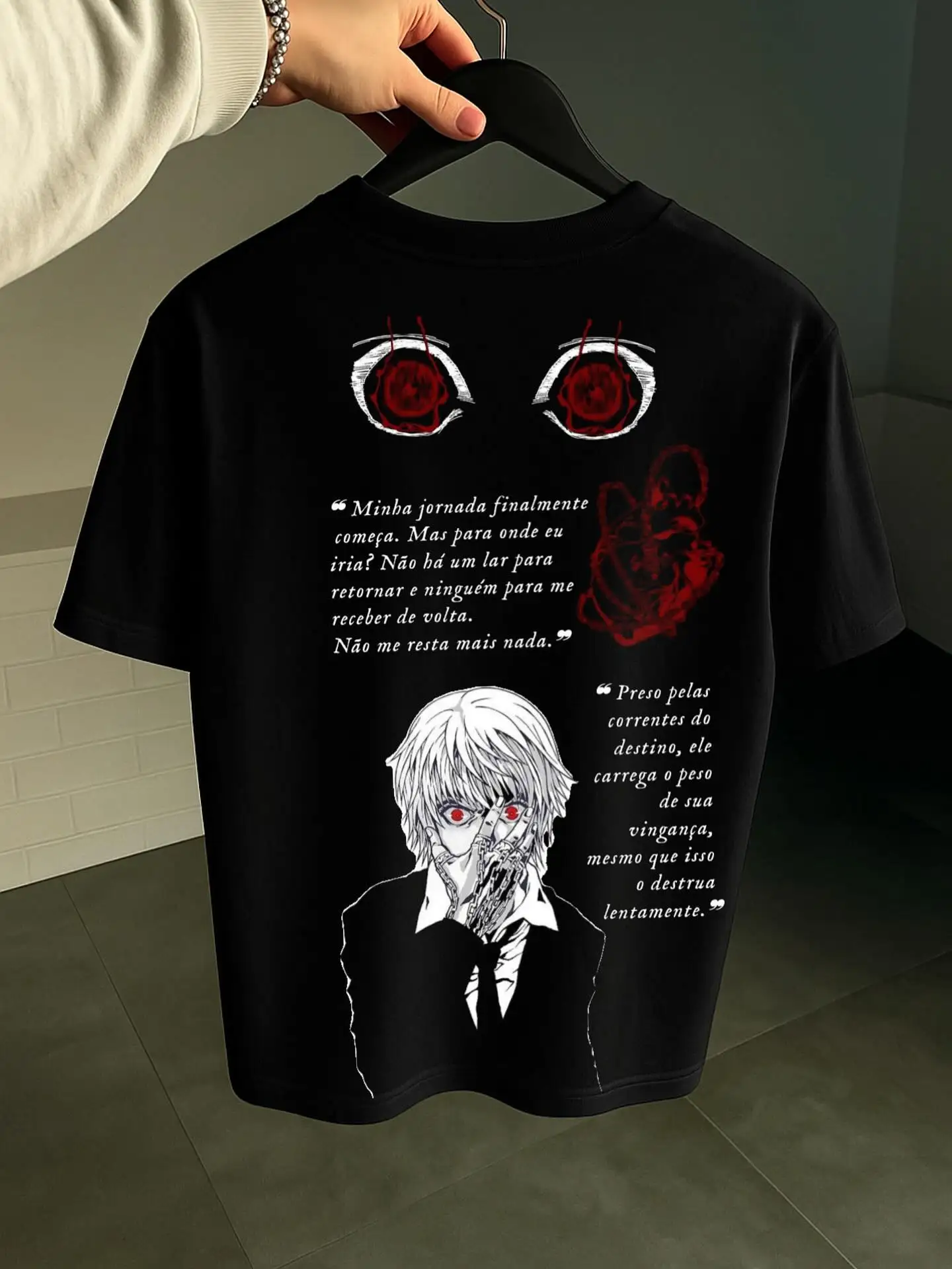 Hunter × Hunter Graphic T Shirt Hip Hop Casual Cotton Short Sleeves Anime T-shirt Mens Y2k Tops High Street Harajuku Streetwear