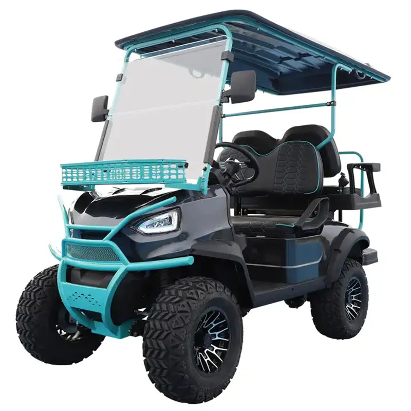 

2025 New Exclusive Electric Golf Off-Road Vehicle Hunting Car 48V/72V Best Adult Club Car 2+2 Seats CE DOT