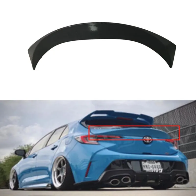 2019 2020 2021 2022 Dla Toyota Corolla E210 5-drzwiowy Hatchback Tylny spojler dachowy Wing Lip Wysokiej jakości zestaw karoserii ABS Stylizacja samochodu