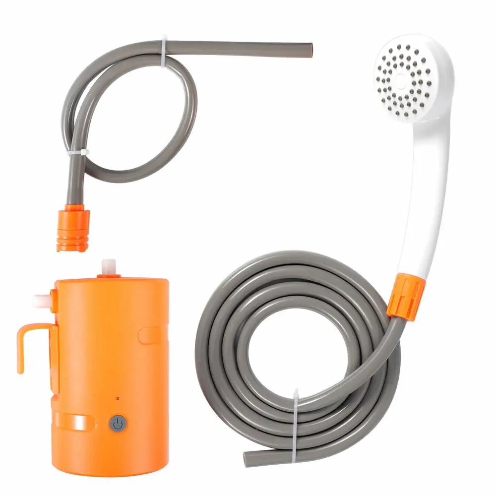 

Hiking Travel Camping Shower Portable Shower Head Bathing USB Rechargeable
