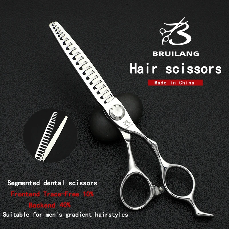 

Hairdressing Scissors VG10 Steel Tool Set Flat Scissors, Thinning Scissors, 6.0-6.5-7.0 Professional Hair Cutting Scissors