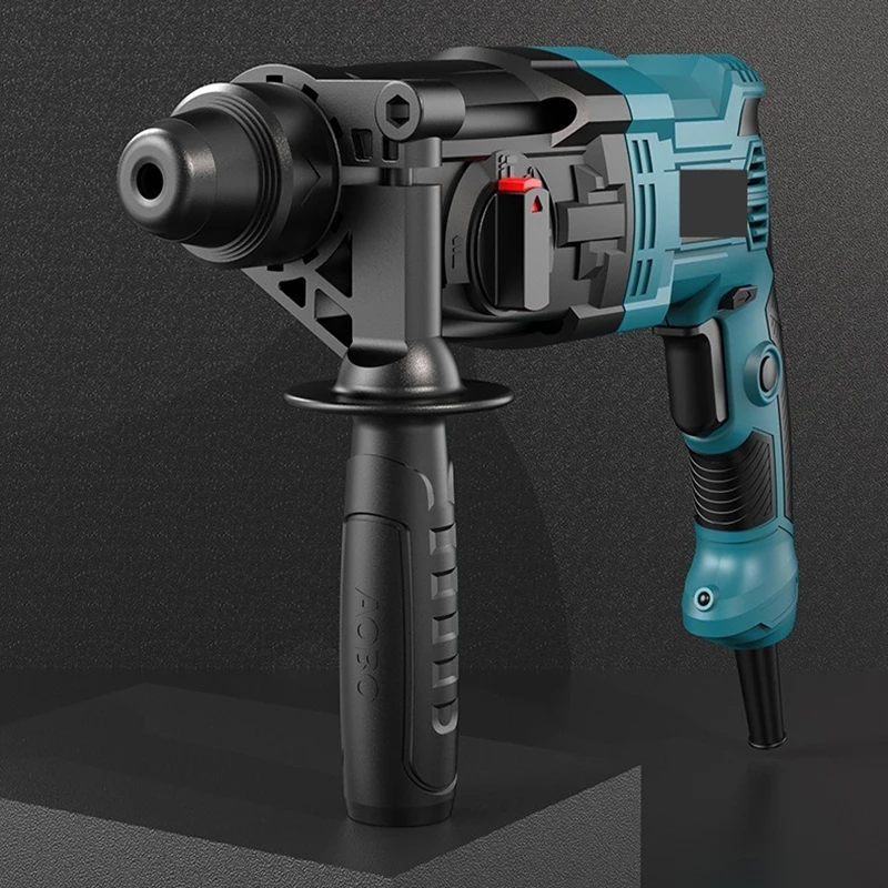 

Electric Demolition Hammer With Chisel 220V Concrete Slotting Electric Hammer Electric Pick Hammer Drill