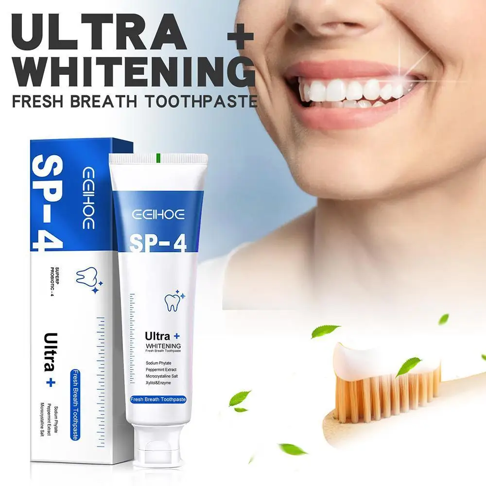 Probiotic Caries Toothpaste Sp 4 Whitening Tooth Decay Remover Breath Teeth 120g Repair Cleaner Care Plaque Paste Den N9k3