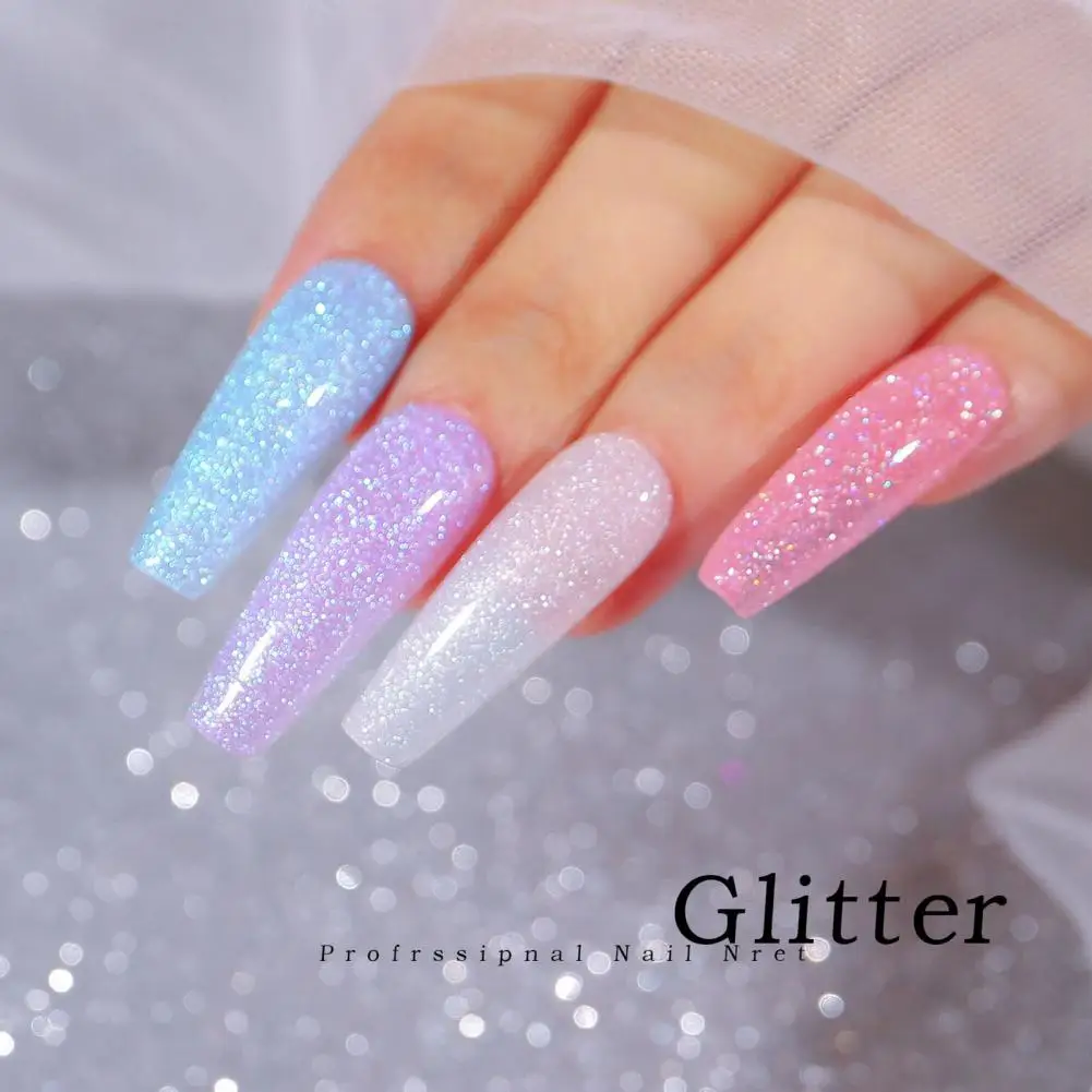 15ml nail liquid gel Safety ingredients Non irritating glitter finish Semi permanent liquid nail products