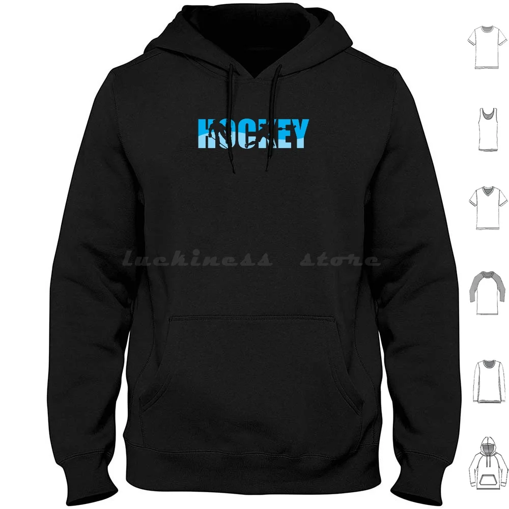 Ice Hockey Skater Skier Ski Winter Sport Holiday Gift Hoodie cotton Long Sleeve Ski Ice Skating Ice Hockey Skiing