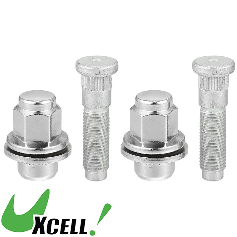 UXCELL M12-1.5 Wheel Stud Bolt Nuts Sets for Jaguar f-Type 2013-2019 for Jaguar S-Type 1999-2009 for Jaguar X No.C2C35294010