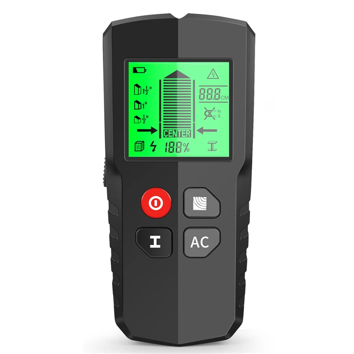 Stud Finder Muurscanner-5 In 1 Muurdetector Elektronische Stud Sensor Pijp Baluster Vinders Rand Center Finder