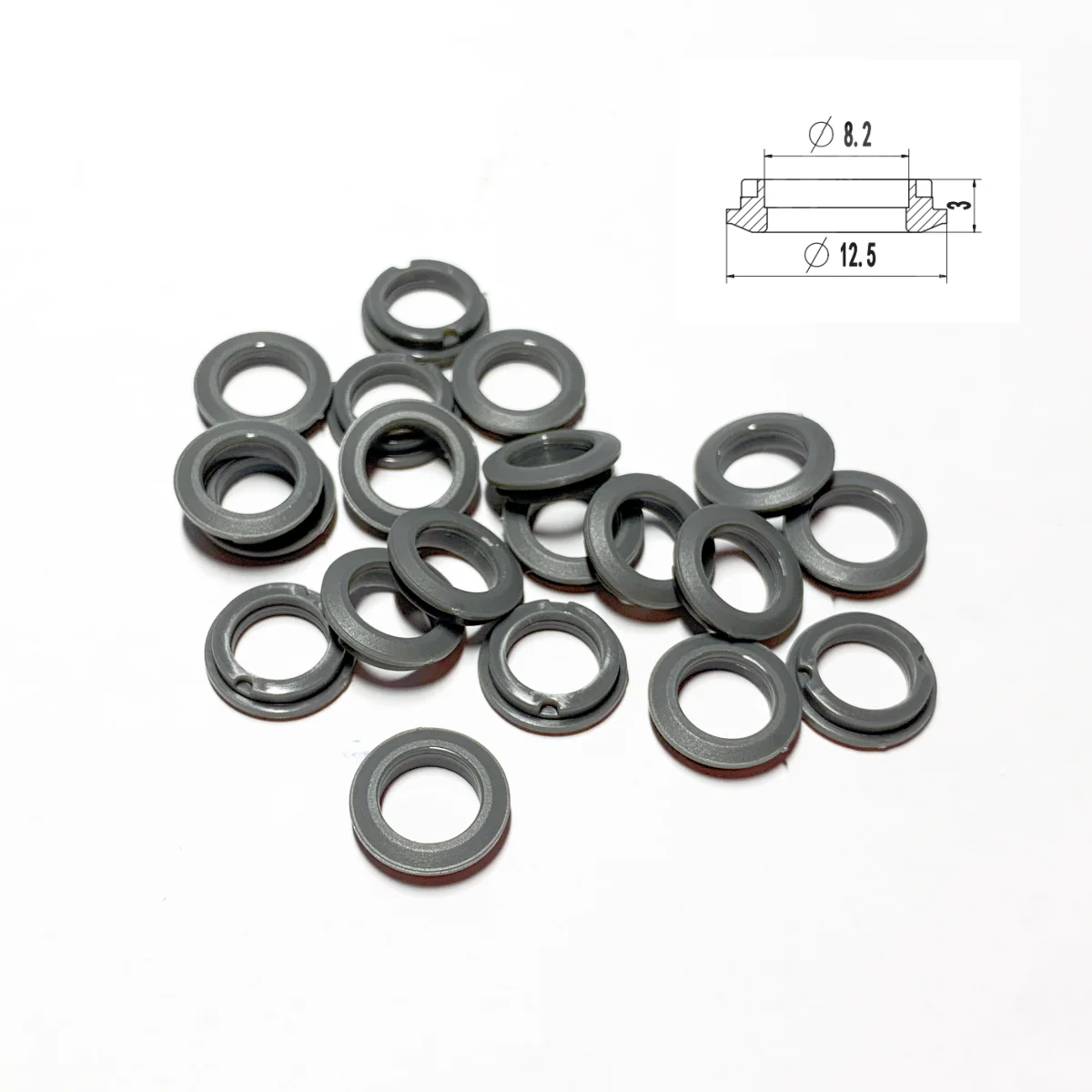 Free Shipping Top New Material 500pieces Auto Parts Fuel Injector Plastic Retainer Pntle Cap for Honda Acurs AY-P3056