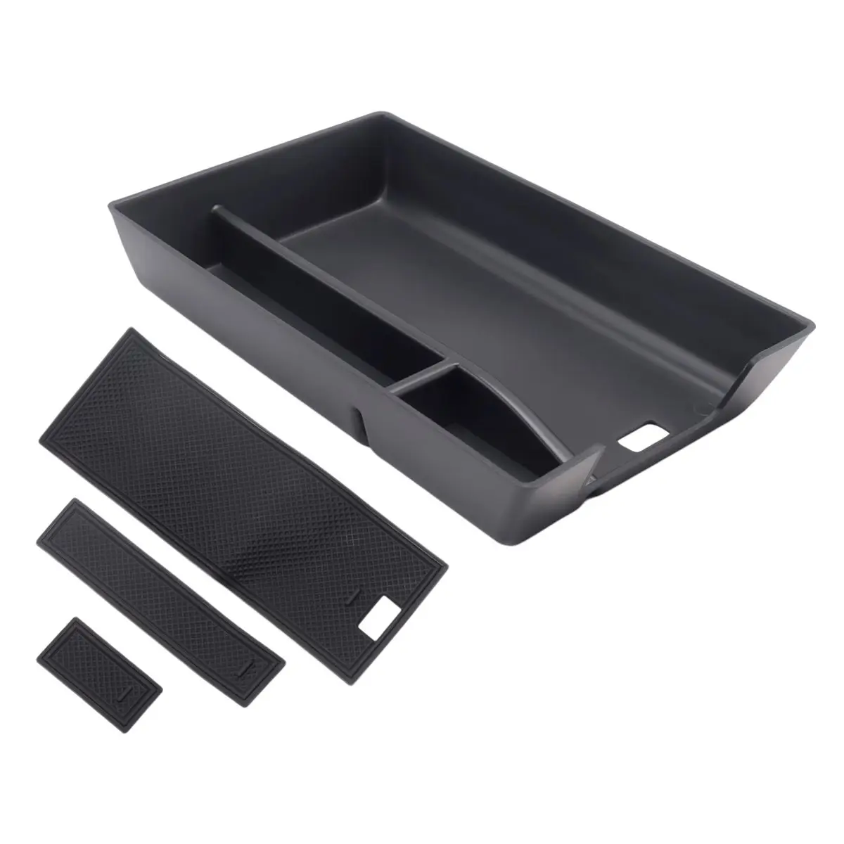 

#06D Automotive Parts & Accessories,Car Central Control Armrest Box Storage Box for Mercedes Benz (Black)
