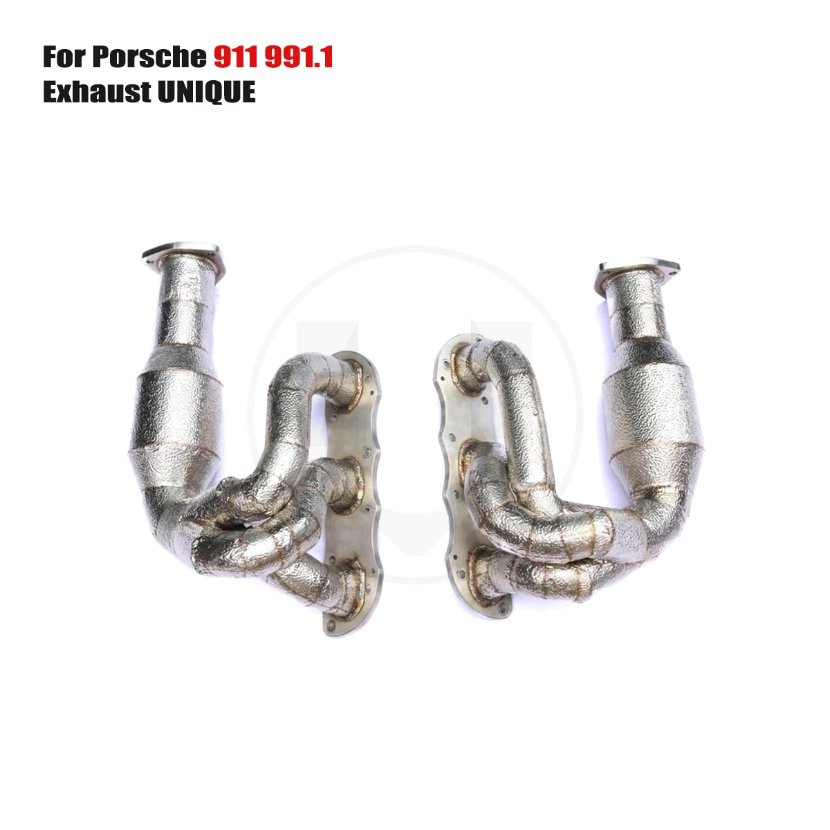 

UNIQUE manifold downpipe For Porsche 911 991.1 Equal Length SS304 exhaust manifold With insulator