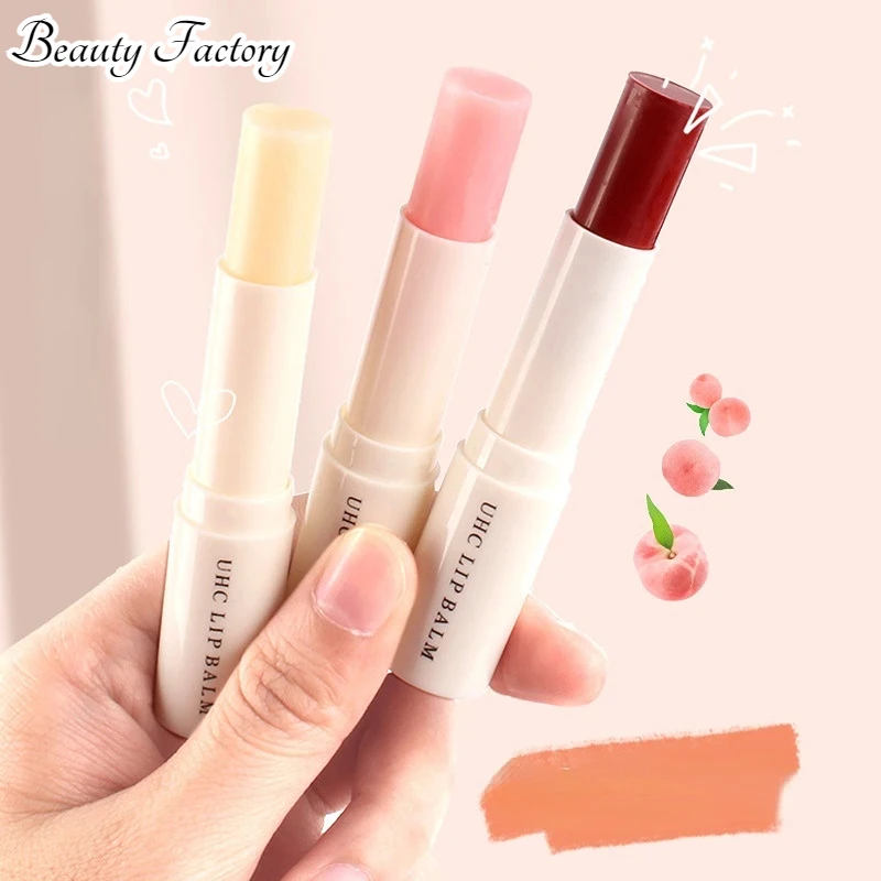 1pc Magic Color Changing Lipstick Orange Waterproof Moisturizer Lip Balm Long Lasting Nourish Protect Lips Care Makeup Cosmetic