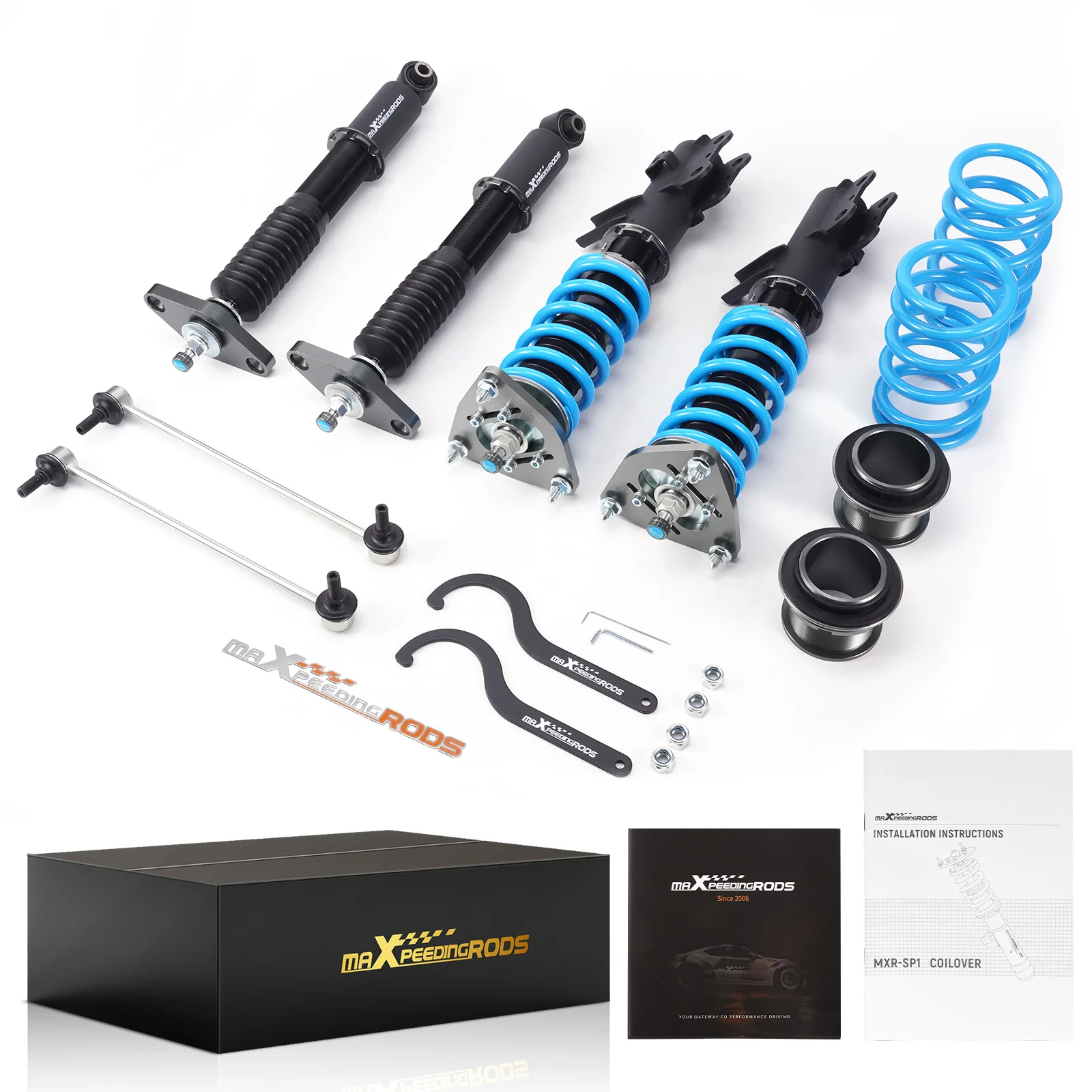 

24 Click Damper Coilovers Shocks Struts Kit For Hyundai Genesis Coupe 2010-16