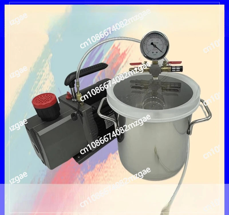 

Stainless steel vacuum defoaming bucket box AB Epoxy resin Silicone gypsum defoaming defoaming bucket Vacuum tank turning mold