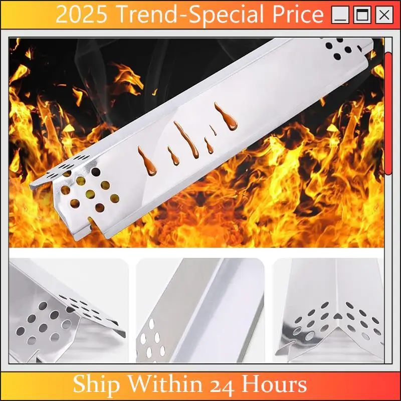

A61Z Deals Fire Barrier Enamel Hot Plate Flame Mash Stainless Steel Grill Heating Tent For Nexgrill 720-0888