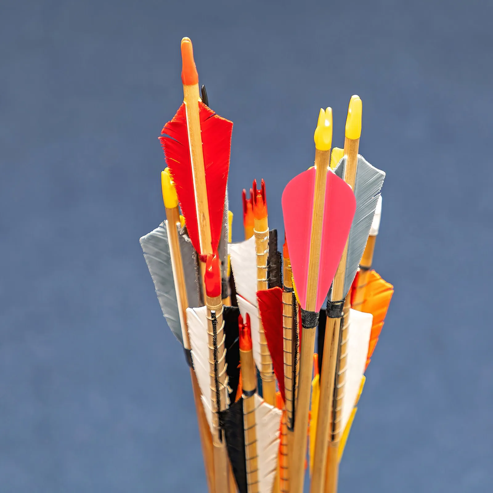 

Набор из 50 резиновых опережений для стрел ярких цветов для улучшения стабильности стрел, профессиональные аксессуары для стрельбы из лука, долговечные в использовании