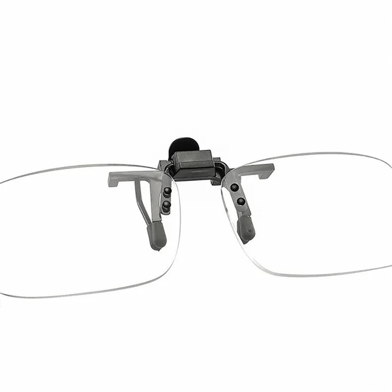 Flip Up Down Clip Lesebrille Ultraleicht mit Clip Anti-Blau-Lupe Randlose optische Linsen Presbyopie-Brille – Detail 16