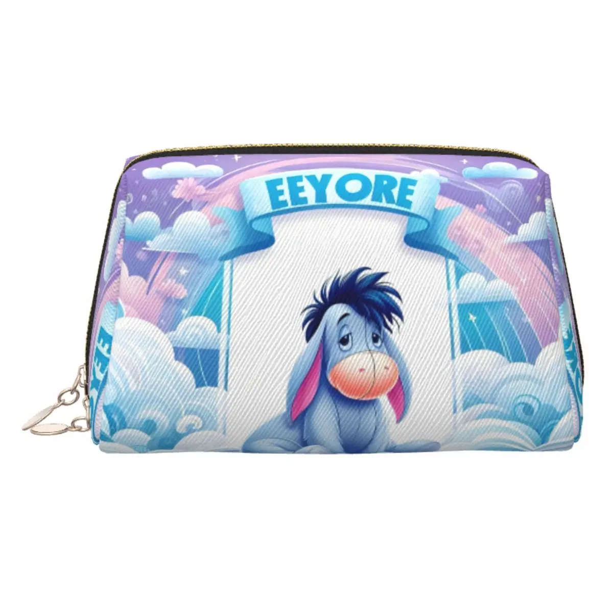 

Custom Fashion Winnie The Pooh Cute Travel Toiletry Bag for Women Comic Makeup Cosmetic Bag Beauty Storage Dopp Kit