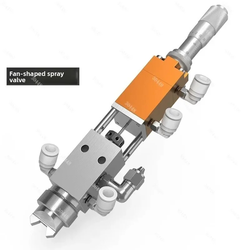 QLH-65 Spray Valve Dispensing Nozzle Precision Coating Atomizing Valve for Conformal Coating Pneumatic Glue Dispenser