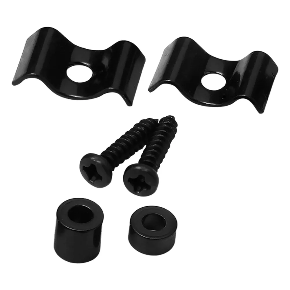 

1pcs Retainer Black Metal String Tree For Electric Tuning Stability Quick Installation Guitar String Guide Electric Guitar