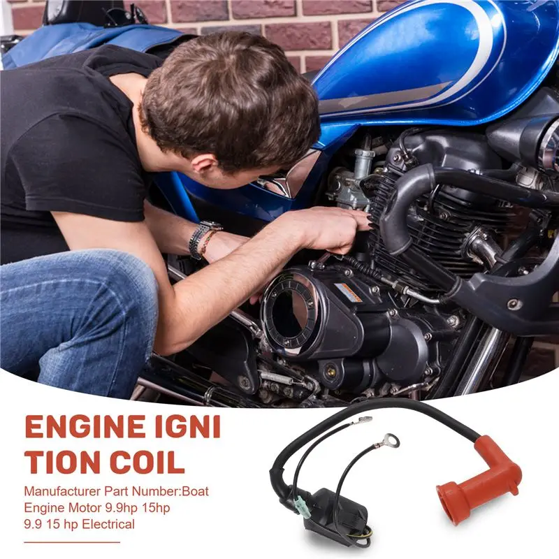 A82U-Ignition Coil Module For 63V-85570-00-00 63V855700000 Outboard Engines
