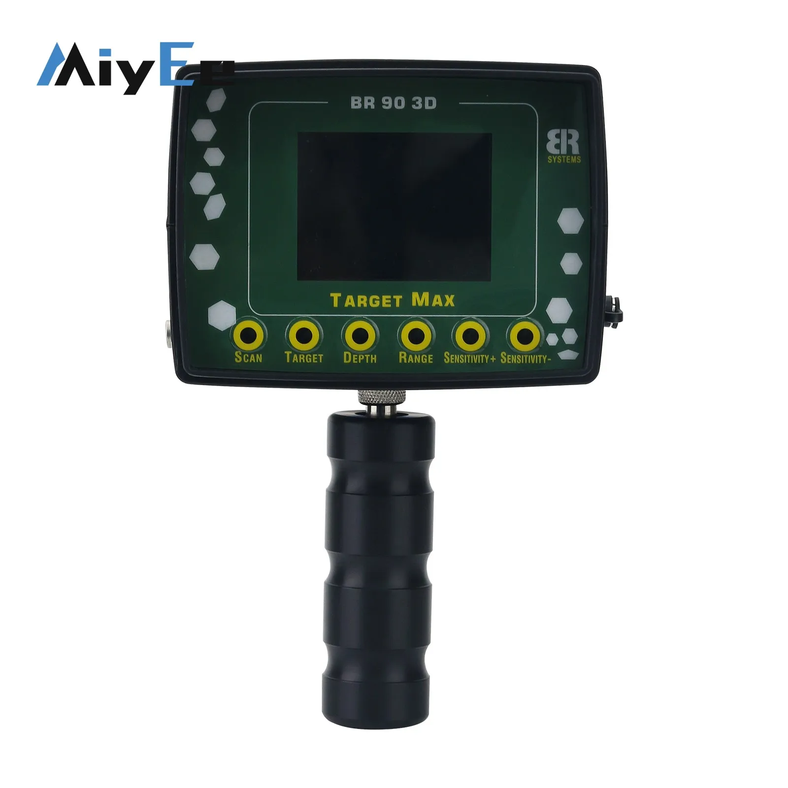 Miyee Gold Star BR90 3D TARGET MAX 0-1000m Long Range Gold and Metal Detector for Gold/P G/Silver/Copper/Iron/Tin/Gem