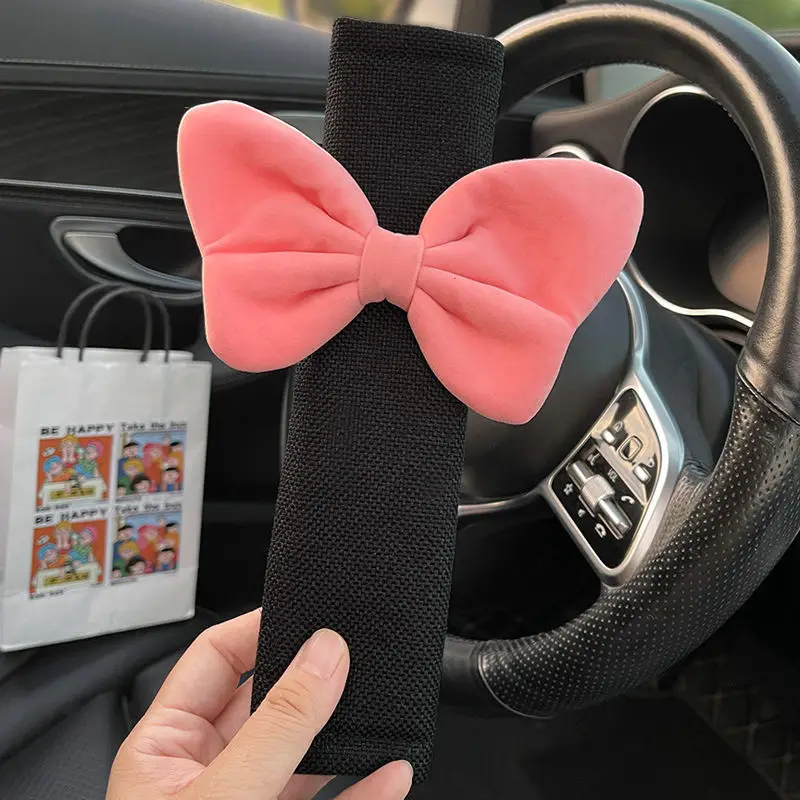 Leuke Boog Autogordel Schouder Cover Autogordel Cover Anti-wreckhold Auto-interieur Accessoires Meisje Gift