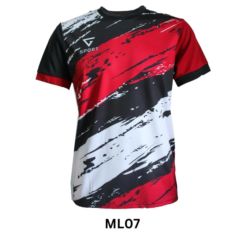 Unisex Abstract Graffiti Sports Jersey Quick-Dry Breathable Mesh Tee Multiple Patterns Fitness Top for Men Women Kids