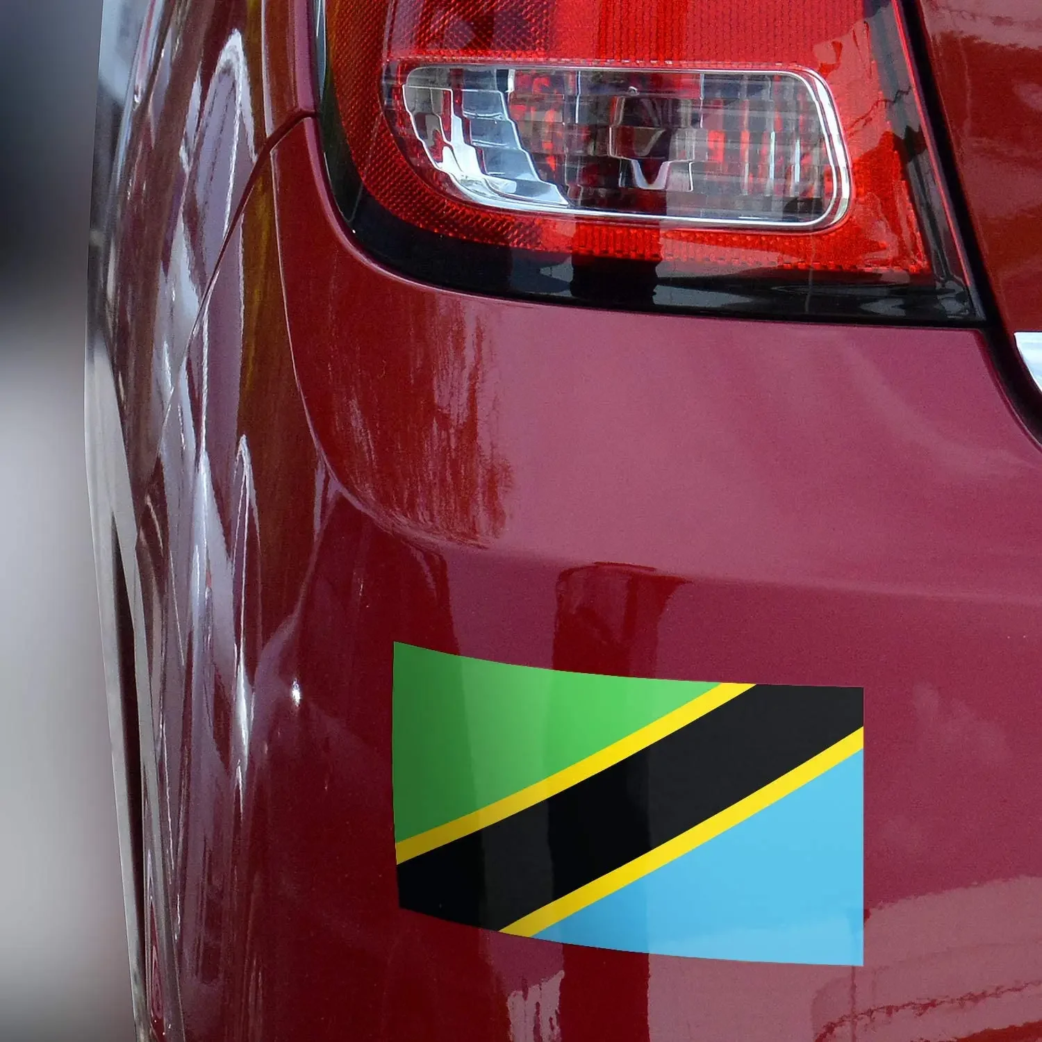 Tanzania Flag Stickers Suitable for Car Motos doors and windows Computer Sticker Trolley Case Wall Bumper Waterproof